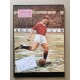 Unsigned picture & signed card of Albert Quixall the Manchester United footballer.  